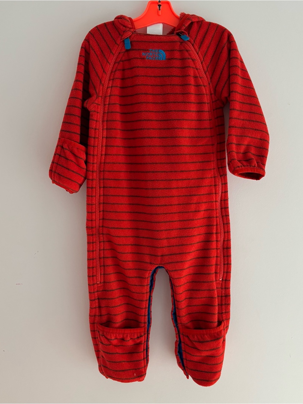 The North Face Fleece Footed One-Piece 18-24